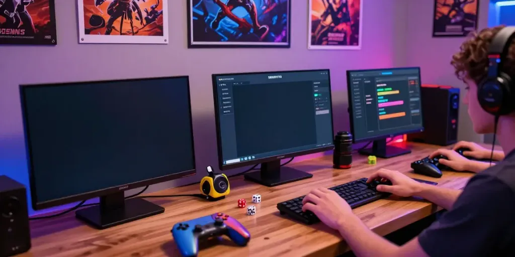 Engaging gaming scene with SERIBUTOTO portal interface showing vibrant visuals and player interaction.