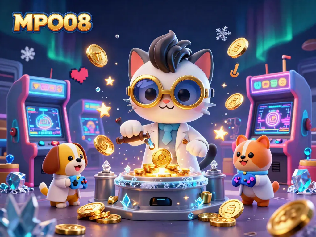 MPO08 captures exhilarating online gaming experiences with vibrant visuals and engaging characters.