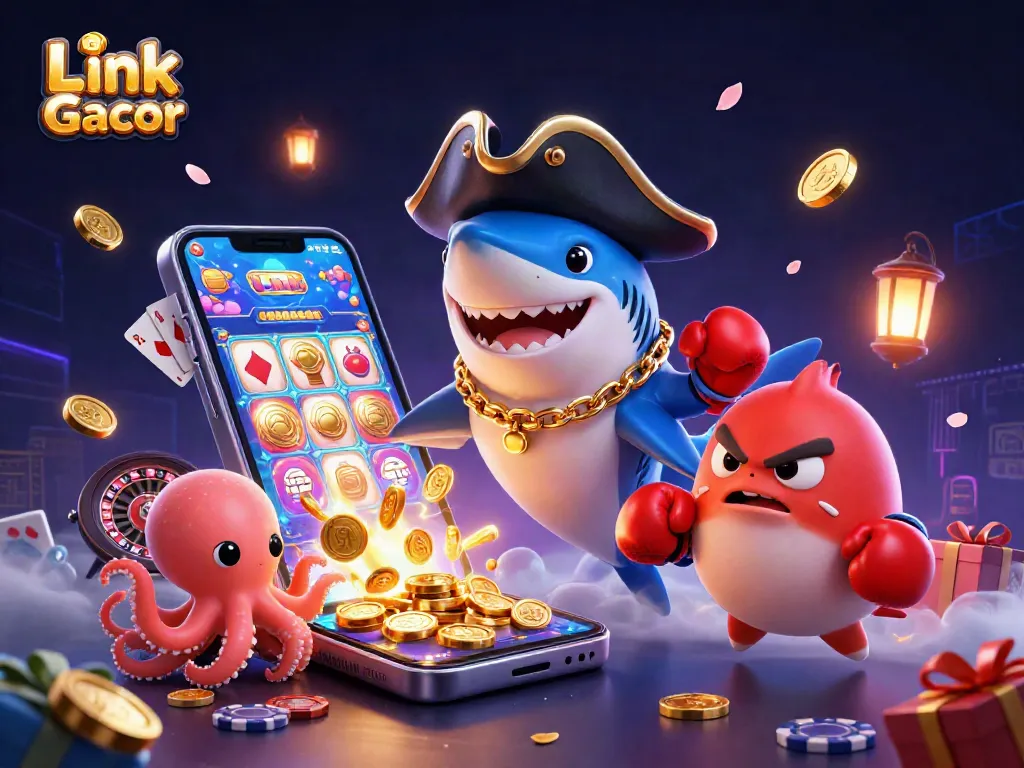 Menangkan permainan dengan Link Slot Gacor melalui petualangan karisma karakter laut yang unik.