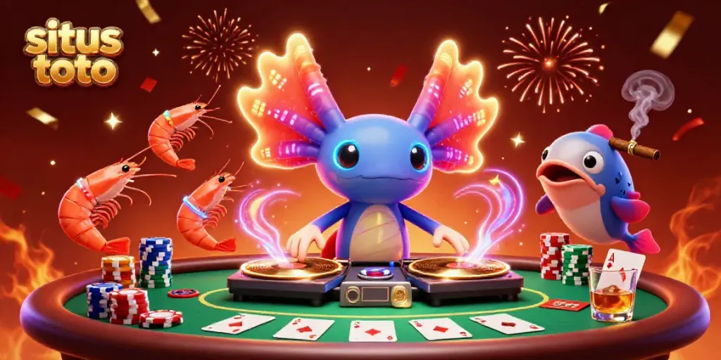 Gambarlah aksi situs toto dengan karakter unik yang meriah, bersiap untuk permainan yang menguntungkan.